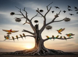 chahte mausami parinde hai