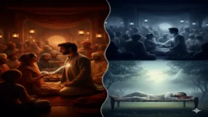 aankh se aankh milaata hai koi