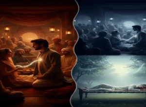 aankh se aankh milaata hai koi