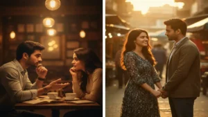 raah par un ko laga laaye to hain baaton me