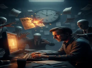 jhuthi khabaren ghadne wale jhuthe sher sunane wale