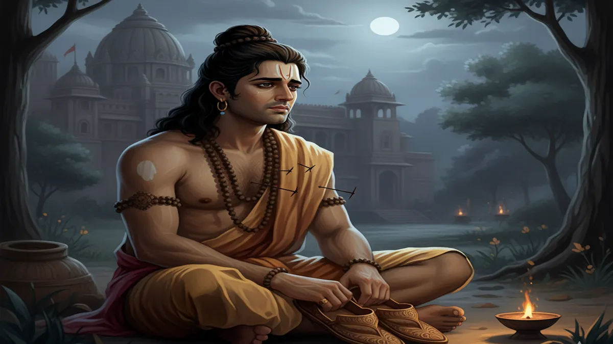 ram ke hizr me ek roz bharat ne ye kaha