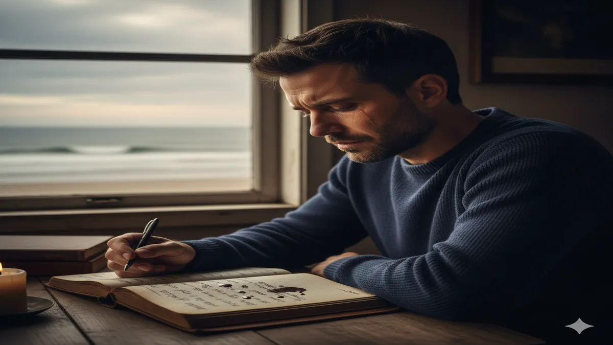 samndar me utarta hoon to aankhen bhig jaati hain