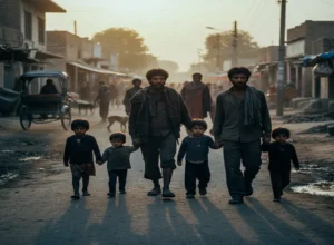 bhookhmari kee zad me hai yaa daar ke saaye me hai