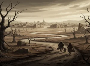 darakht sookh gaye rook gaye nadi naale