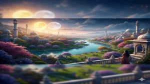 har gaam par the shams o qamar us dayaar me