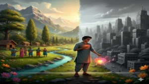 mohabbat ki ranginiyaan chhod aaye