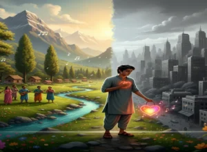 mohabbat ki ranginiyaan chhod aaye