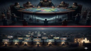 mutthi bhar logo ke hathon me laakho ki taqdeeren hain