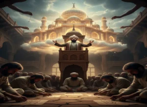 sar e mimbar wo khwabon ke mahal taamir karte hain