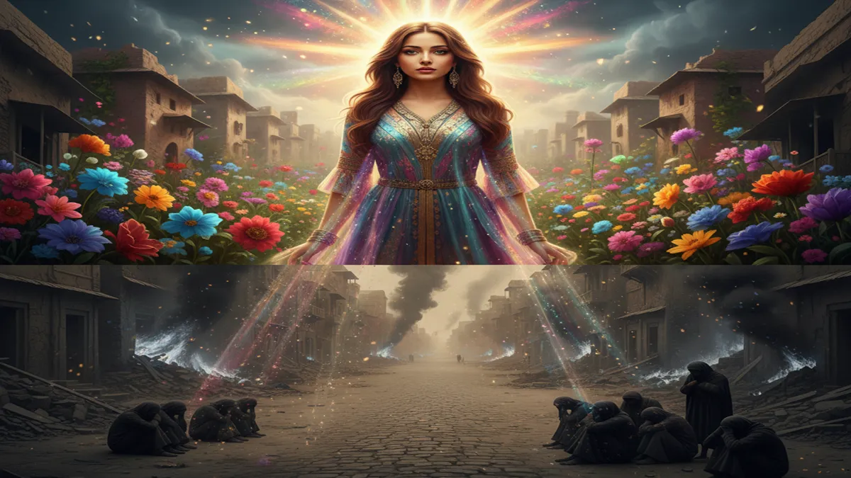 tu rang hai gubar hai teri gali ke log