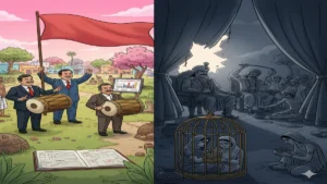 tumhari faaielon me gaanv ka mausam gulabi hai