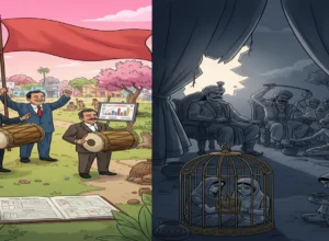 tumhari faaielon me gaanv ka mausam gulabi hai