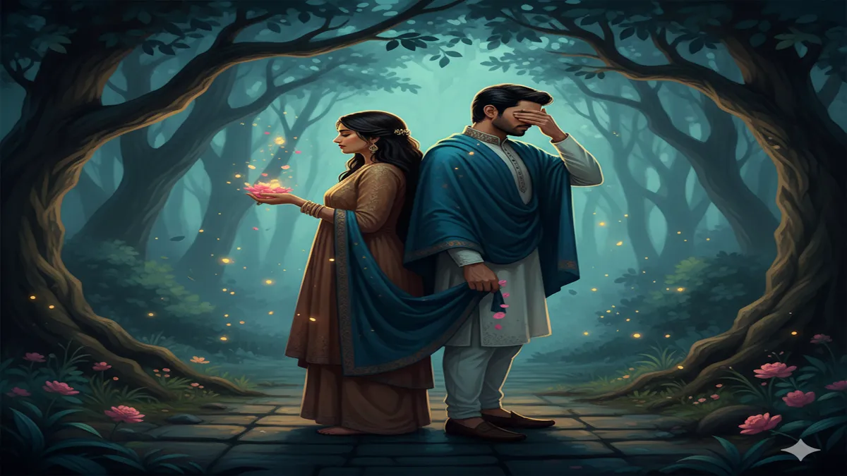 bichhadte daamno me phool kee kuch pattiyan