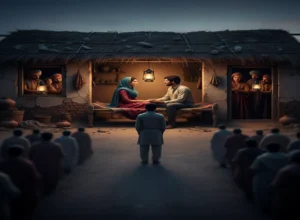 wo aa ke baithe the jis waqt aashiyaane me