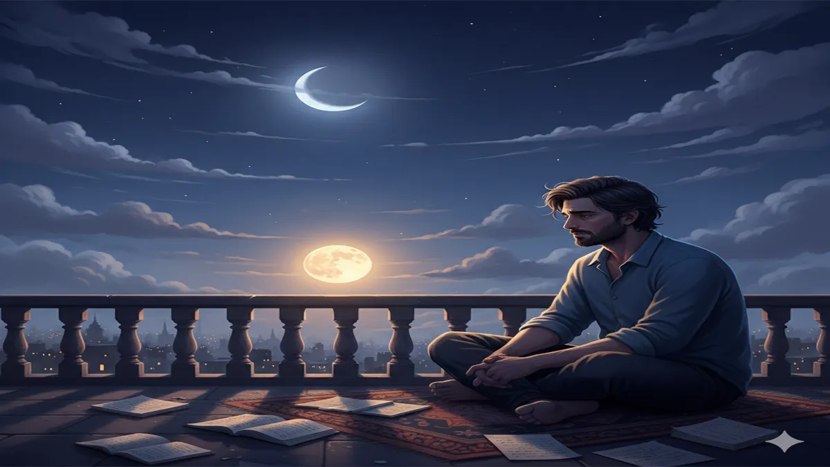 jisko itna chaha main ne jis ko gazal me likha chaand