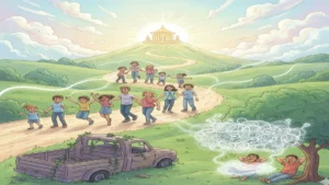 khuda ke ghar sadak koi nahi jaati