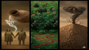 mitti kee suraahi hai