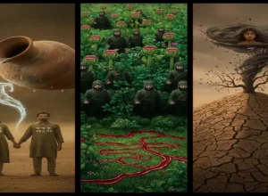 mitti kee suraahi hai