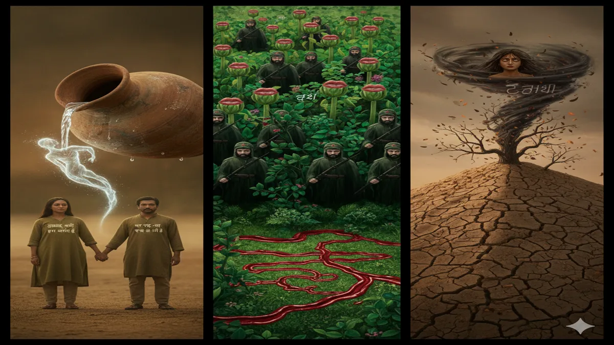 mitti kee suraahi hai