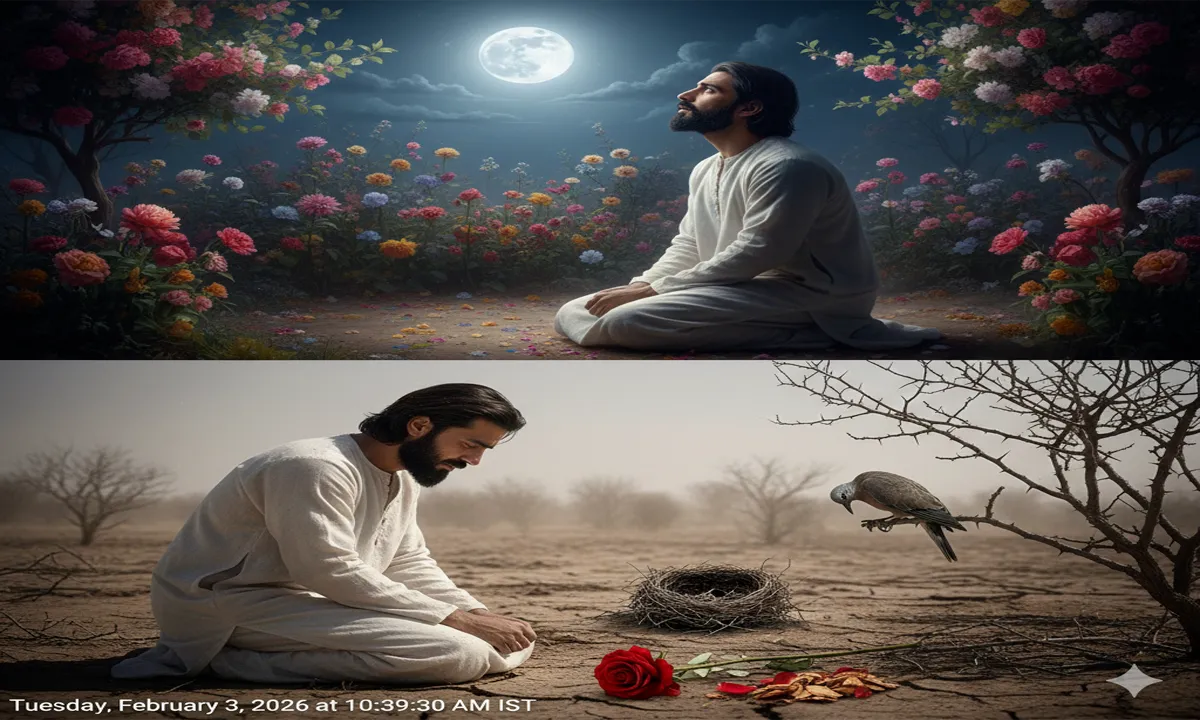 khwaab me raat hum ne kya dekha